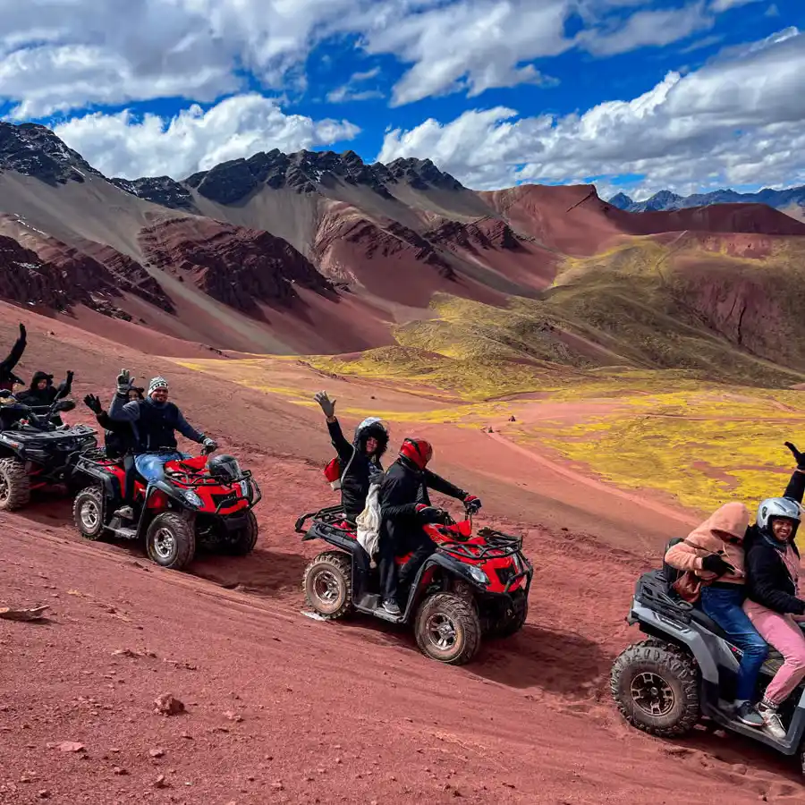 ATV Rainbow Mountain & Red Valley – Full Day